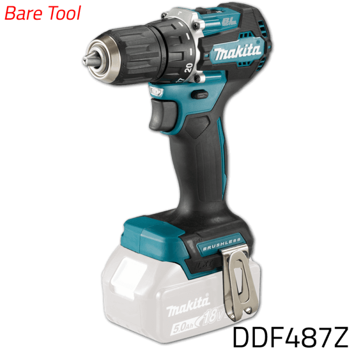 Makita DDF487Z 18V Cordless Brushless Driver Drill (LXT-Series) [Bare Tool]