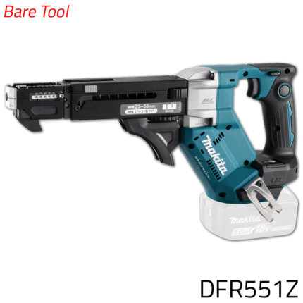 Makita DFR551Z 18V Cordless Brushless Auto Feed Screwdriver w/ Silent Clutch (LXT-Series) [Bare Tool]