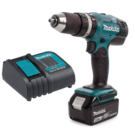 Makita DHP453SFX8 18V Cordless Hammer Drill (LXT-Series)
