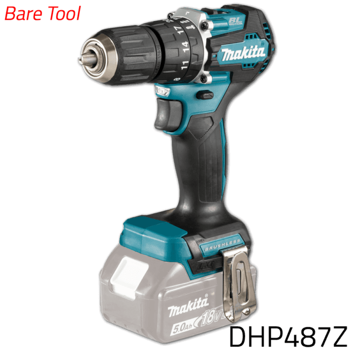Makita DHP487Z 18V Cordless Brushless Hammer Driver Drill (LXT-Series) [Bare Tool]