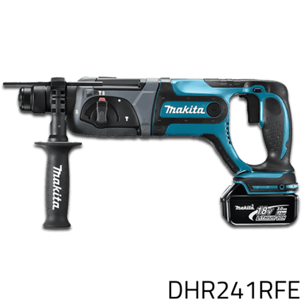 Makita DHR241RFE 18V Cordless Rotary Hammer (LXT-Series)