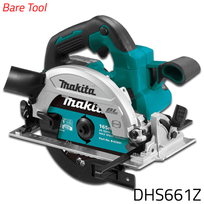 Makita DHS661Z 18V Cordless Brushless Circular Saw (LXT Series) [Bare Tool]