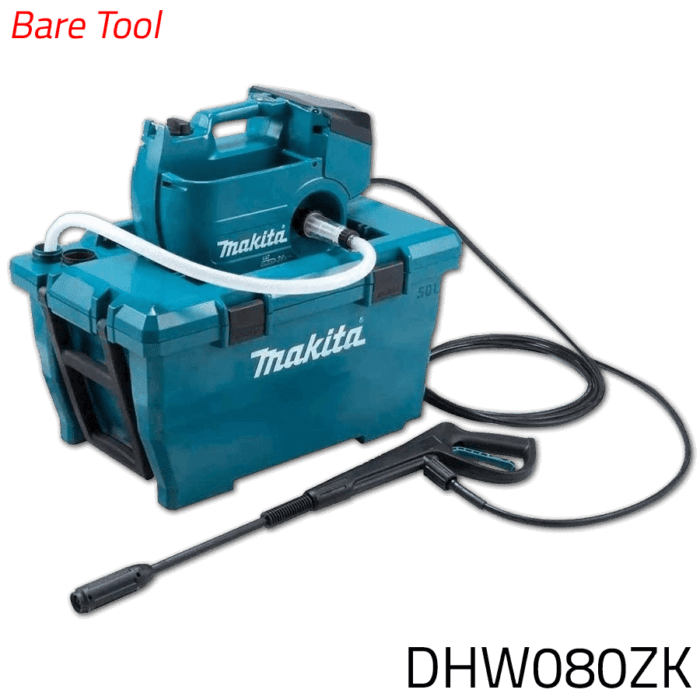 Makita DHW080ZK 36V Cordless High Pressure Washer (LXT Series) [Bare Tool]