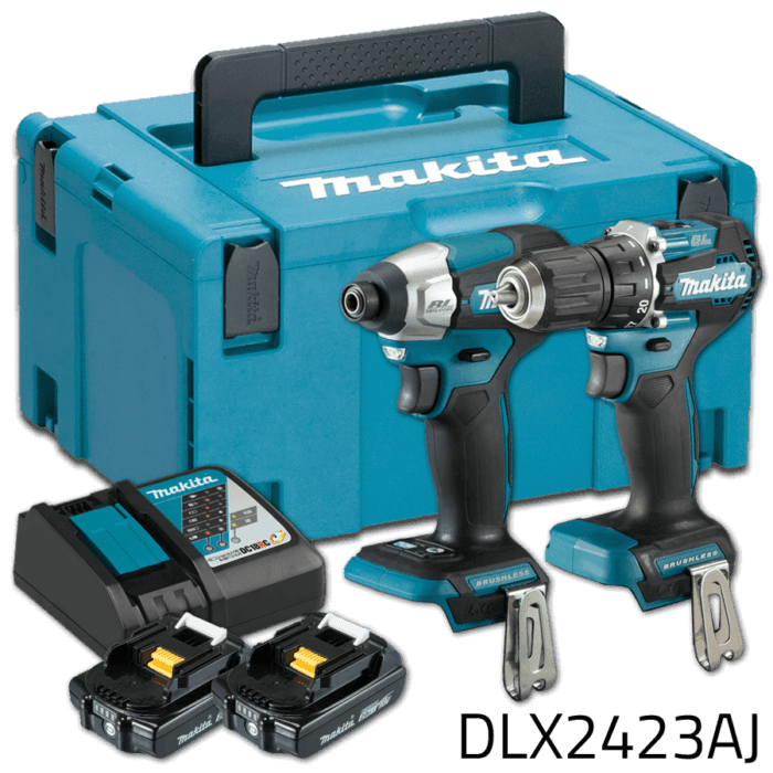 Makita DLX2423AJ Cordless Brushless Sub-Compact Kit (Set)