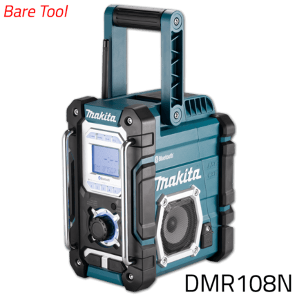 Makita DMR108N 12V CXT - 18V LXT Cordless Bluetooth Job Site Radio [Bare Tool]