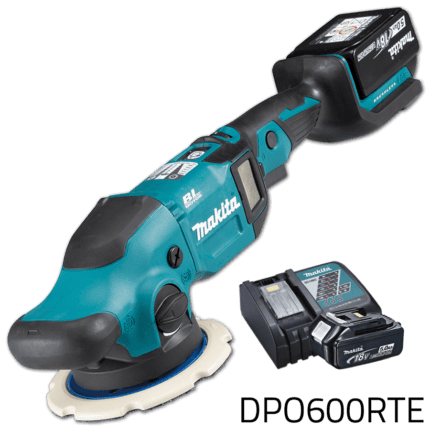 Makita DPO600RTE 18V Cordless Brushless Random Orbit Polisher (LXT Series)