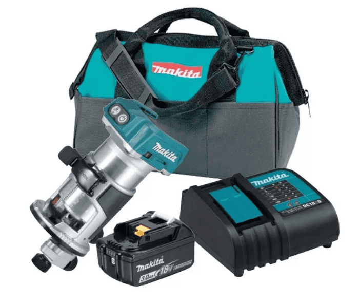 Makita DRT50SFX8 18V Cordless Router Set (LXT-Series)