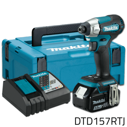 Makita DTD157RTJ 18V Cordless Brushless Impact Driver (LXT-Series)