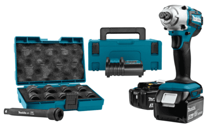 Makita DTW190JX1 18V Cordless Impact Wrench (LXT-Series)