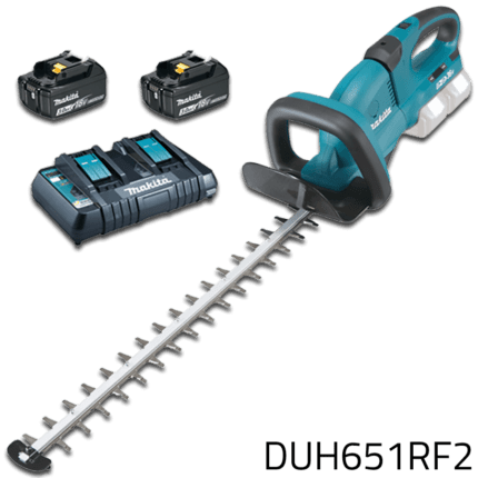 Makita DUH651RF2 36V Cordless Hedge Trimmer (LXT-Series)