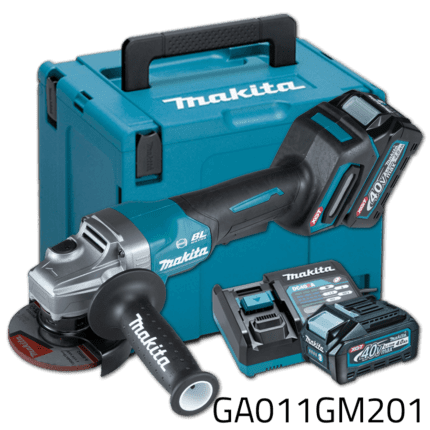 Makita GA011GM201 40V Cordless Brushless Angle Grinder