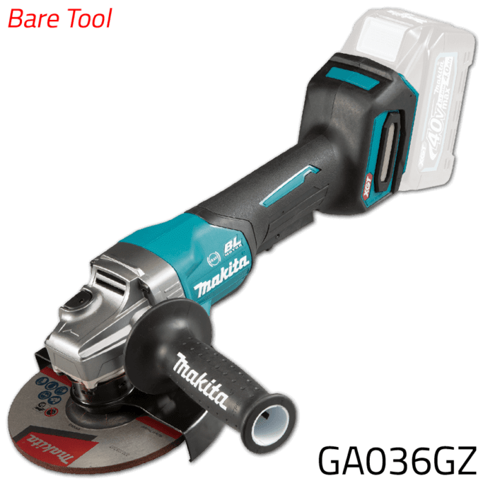 Makita GA036GZ 40V Cordless Brushless Angle Grinder