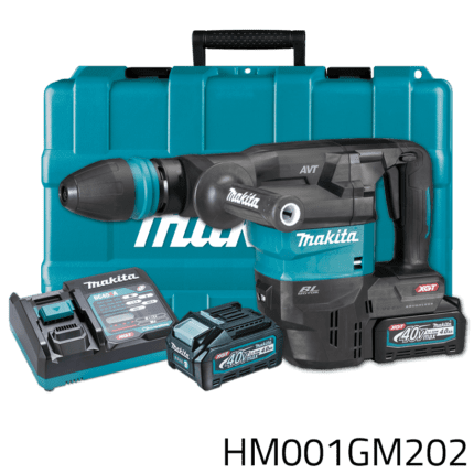 Makita HM001GM202 40V Cordless Brushless Demolition Hammer (XGT Series)
