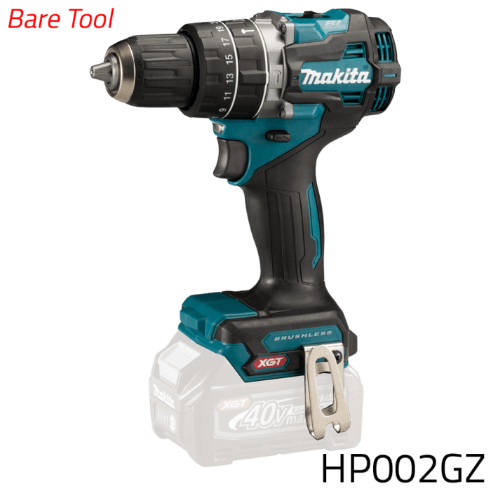 Makita HP002GZ 40V Cordless Brushless Hammer Driver Drill (XGT Series) [Bare Tool]