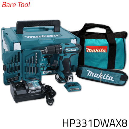 Makita HP331DWAX8 12V Cordless Hammer Driver Drill (CXT Series)