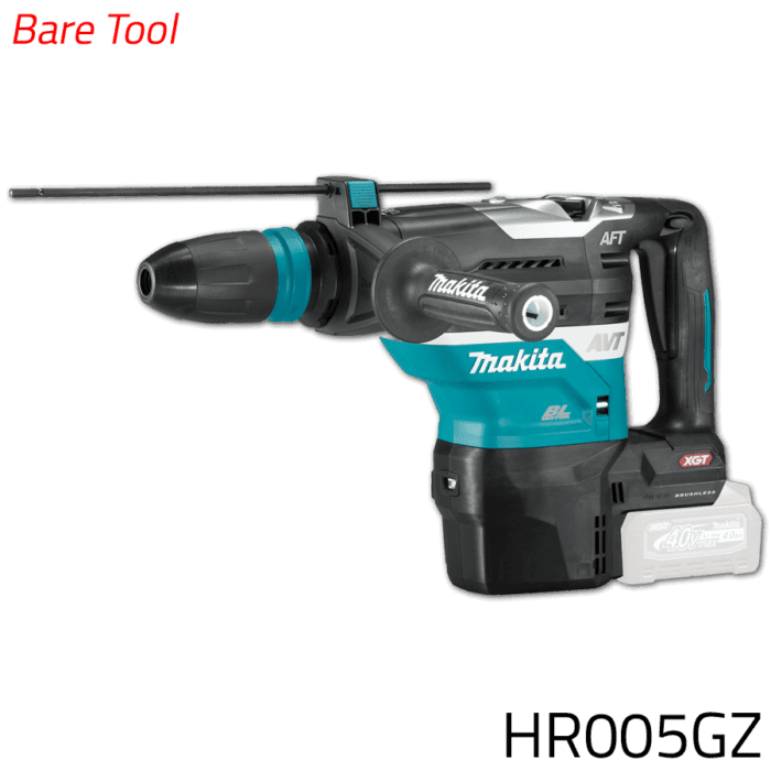 Makita HR005GZ 40V Cordless Brushless SDS-Max Rotary Hammer (XGT Series) [Bare Tool]