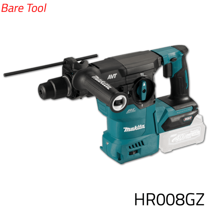Makita HR008GZ 40V Cordless Brushless SDS-Plus Rotary Hammer / Combination Hammer (XGT Series) [Bare Tool]