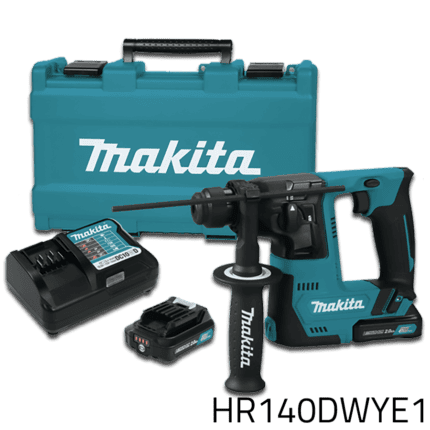 Makita HR140DWYE1 12V Cordless Rotary Hammer (Cxt Series)