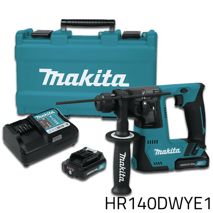 Makita HR140DWYE1 12V Cordless Rotary Hammer (Cxt Series)