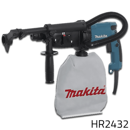 Makita HR2432 SDS-Plus Rotary Hammer With Vacuum
