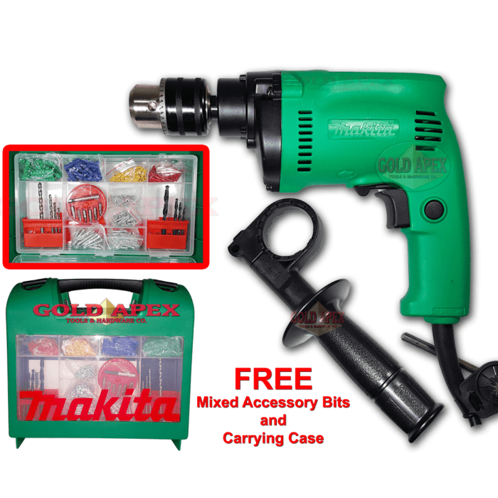Makita M814KSP Hammer Drill Set