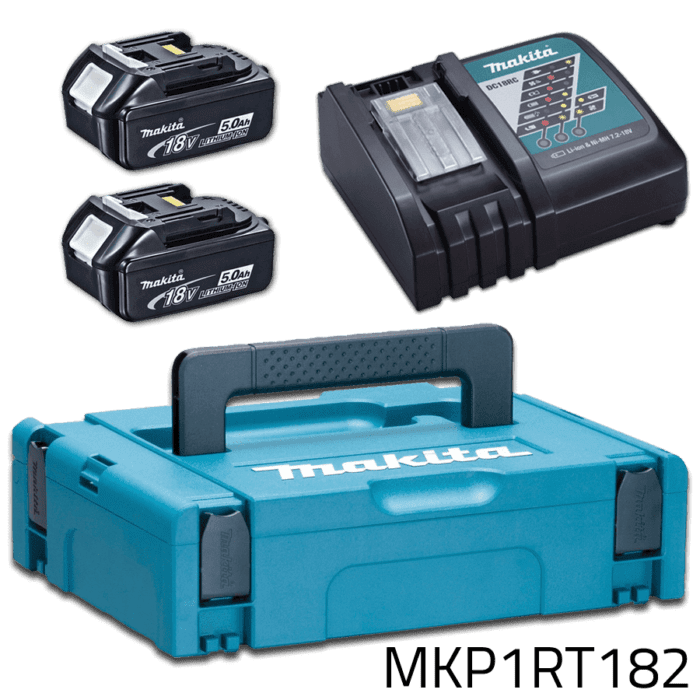 Makita MKP1RT182 18V LXT Power Source Kit (CASE, BATTERY, CHARGER)