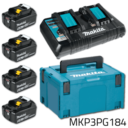 Makita MKP3PG184 18V LXT Power Source Kit (CASE, BATTERY, CHARGER)