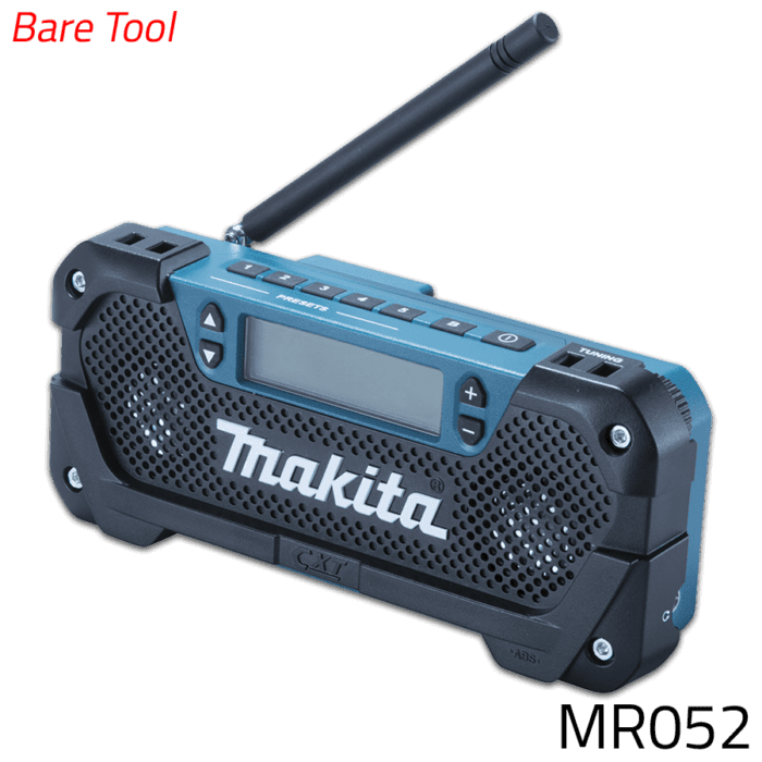 Makita MR052 12V Cordless Radio (CXT Series) [Bare Tool]
