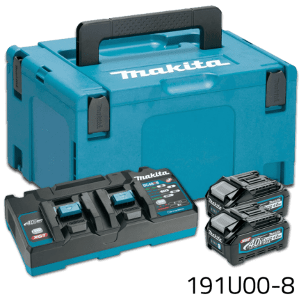 Makita PSKG3 (191U00-8) 40V Power Source Kit / Battery & Charger Set XGT (4.0Ah)
