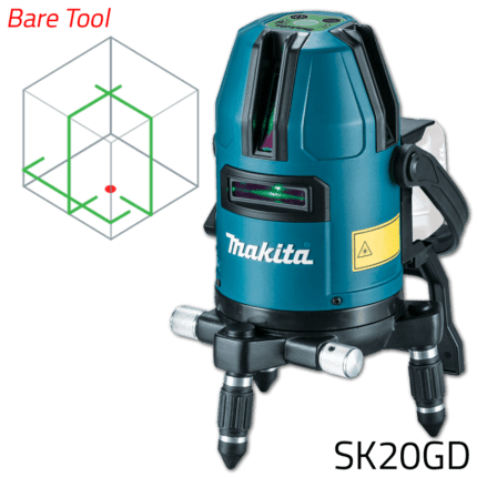 Makita SK20GD 12V Cordless Green Multi Line Laser (CXT-Series) [Bare Tool]