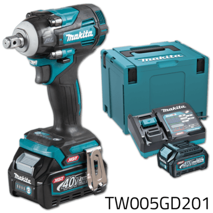 Makita TW005GD201 40V Cordless Brushless Impact Wrench (XGT Series)