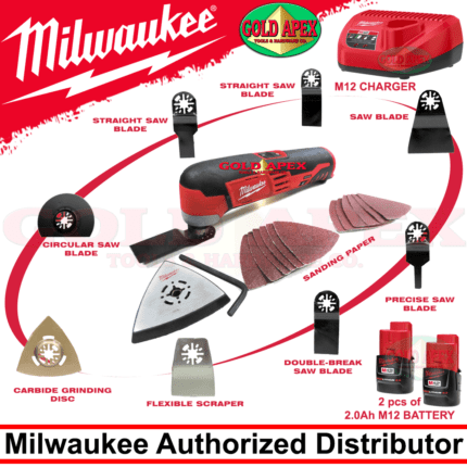 Milwaukee C12MT-S Cordless Oscillating Tool / Multi Tool