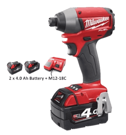 Milwaukee M18CID-402C "Fuel" Cordless Impact Driver