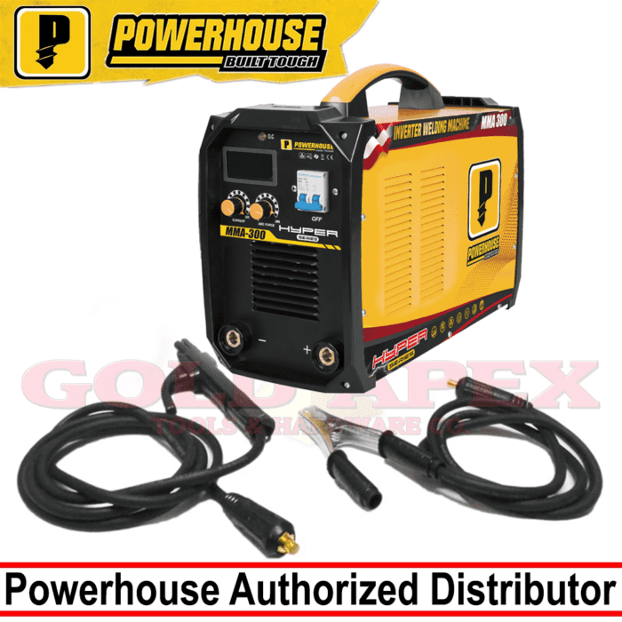 Powerhouse MMA 300A HYPER Series DC Inverter Welding Machine
