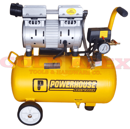 PowerHouse Oil And Noise Less Air Compressor 24 Liters 1/2HP