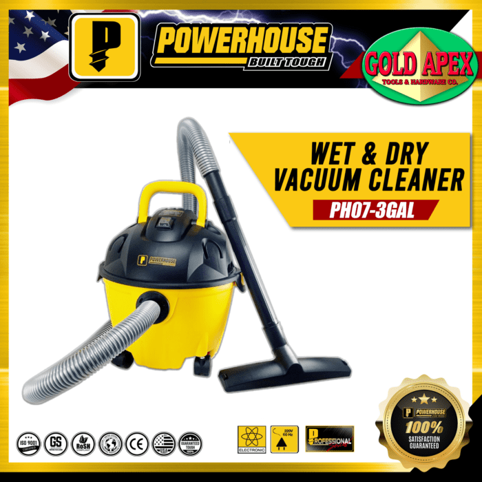 Powerhouse PH07-3 GAL Vacuum Cleaner