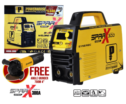 Powerhouse SPARX MMA-300 DC Type Inverter Welding Machine 300A