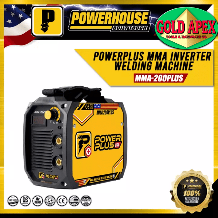 Buy Powerplus MMA-200Plus DC Inverter Welding Machine for sale online