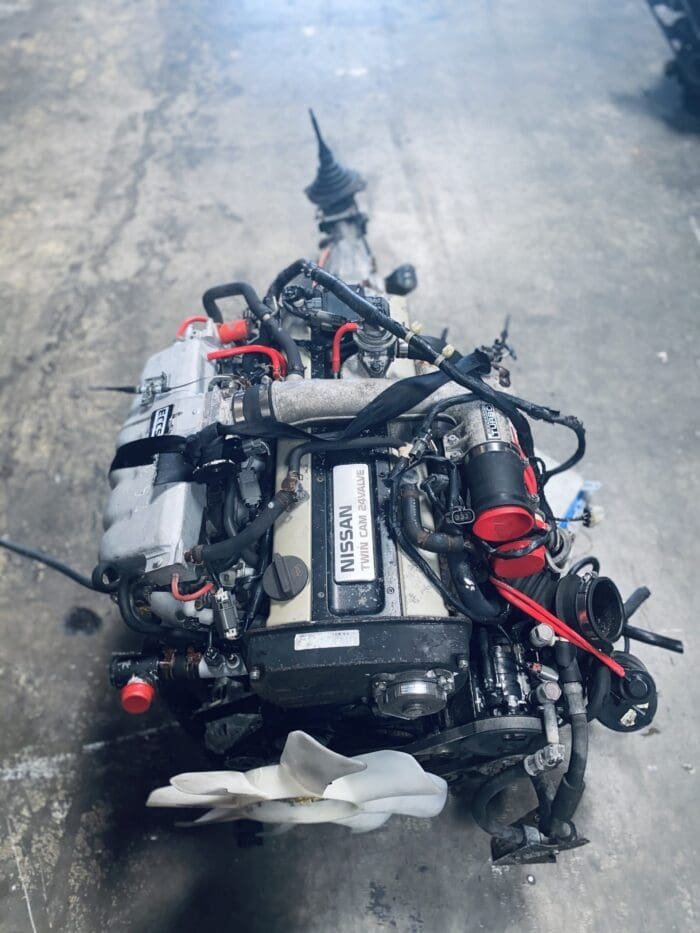 RB20DET 2.0L I6 Turbo Engine with 5-Speed Manual Transmission JDM Nissan Skyline R32 GTST