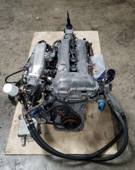 SR20DET S14 Notch Top 2.0L Turbo Engine with 5 Speed Manual Transmission Nissan Silvia 200SX SR20