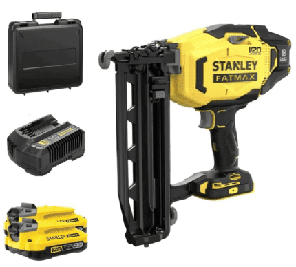 Stanley SCN616D2K 20V Cordless Finish Brad Nailer 16Ga (Kit)