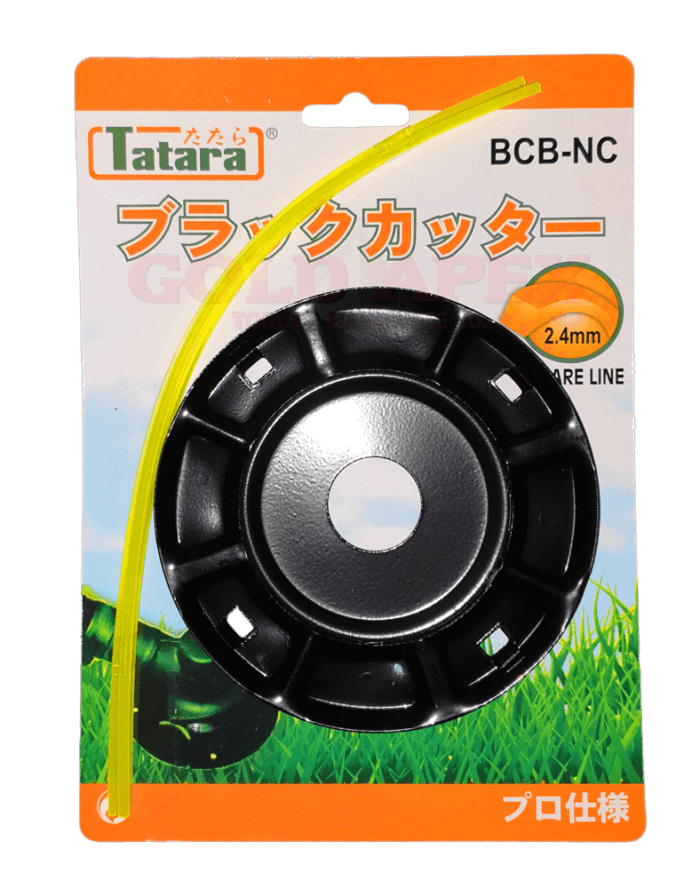 Tatara BCB-NC String Trimmer Head Black Cutter for Brush Cutter