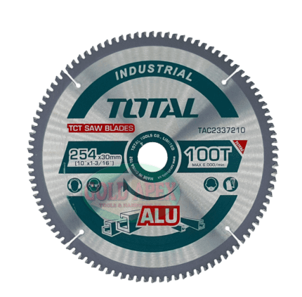 Total TAC2337210 Circular Saw Blade 10"x100T