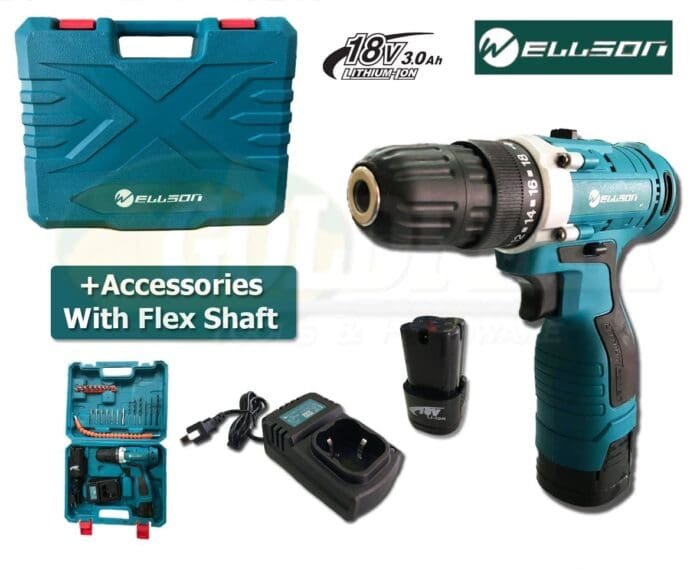 Wellson SH189 Cordless 18V Drill / Driver