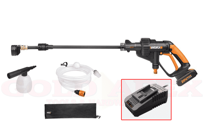 Worx WG629E.4 HYDROSHOT Cordless Portable Pressure Washer 20V MAX