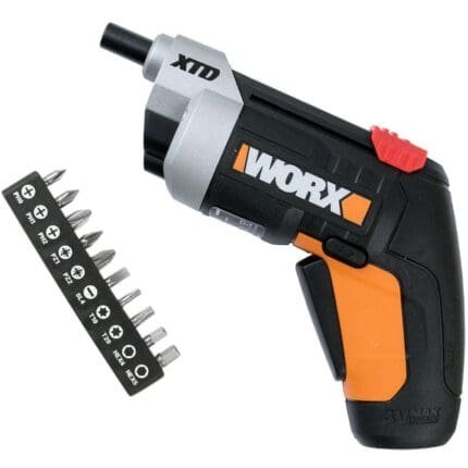 WORX WX252 Extended Reach XTD Cordless Screwdriver, 4V