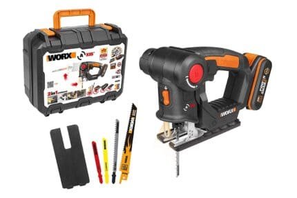 Worx WX550 2in1 Cordless Multi-Purposed Saw 20V Max (Jigsaw | Reciprocating Saw)