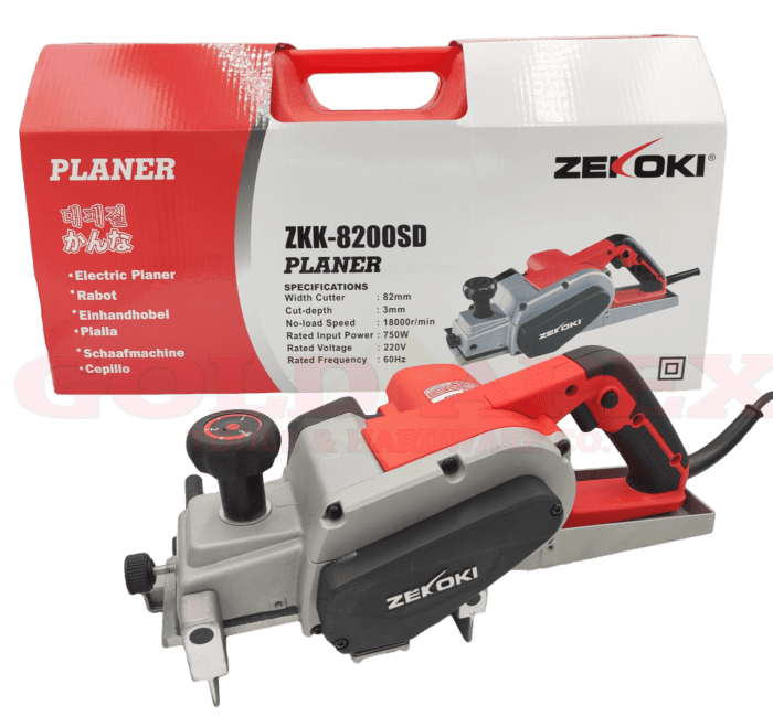 Zekoki ZKK-8200SD Planer with Carrying Case